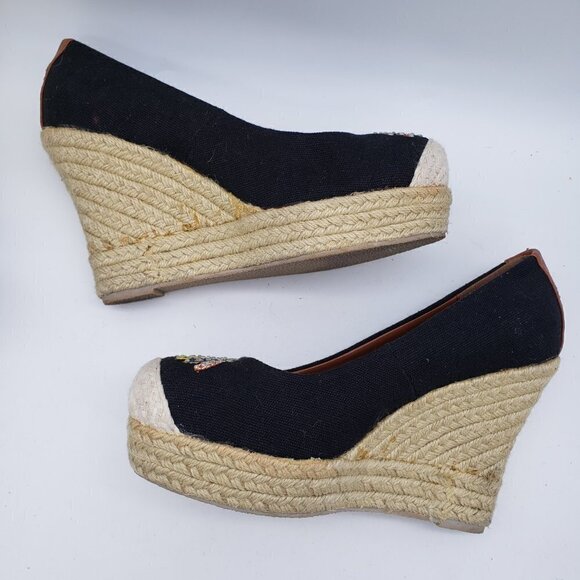 NHL Chicago Blackhawks Wedge Heels Women's Size 9 National Hockey League Fan - Picture 8 of 10